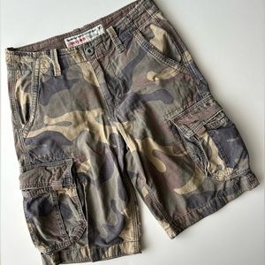 American Eagle Camouflage Cargo Shorts
